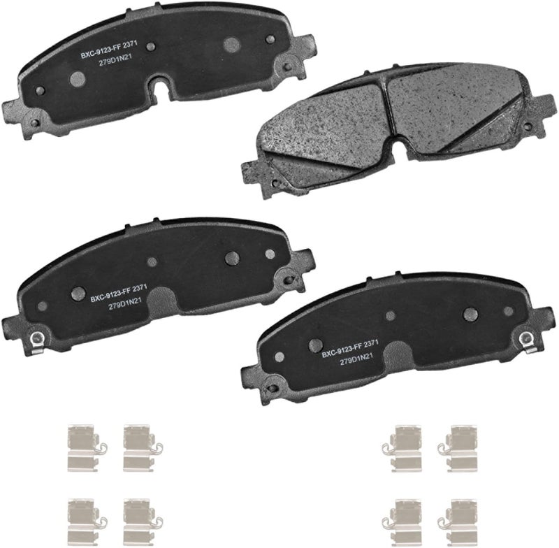 Bendix Premium SBC2371 Ceramic Front Brake Pads for Select Models Buick Enclave,Cadillac XT5,XT6,Chevrolet Blazer,Colorado,Traverse,GMC Acadia,Canyon - Image 1